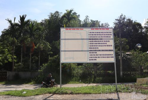 Khu vực triển khai các hạng mục thuộc dự án tổng thể đầu tư xây dựng Trung tâm Thể dục thể thao tỉnh Điện Biên.