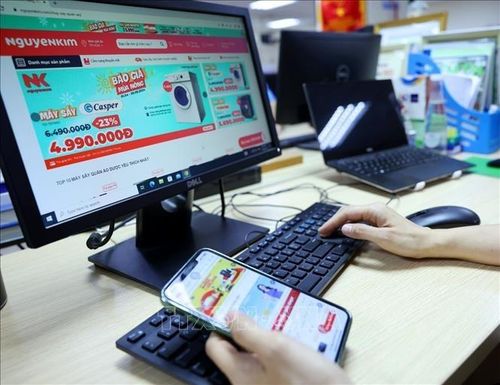 90% người tiêu dùng Việt Nam đã từng mua sắm qua mạng. Ảnh: Phạm Hậu
