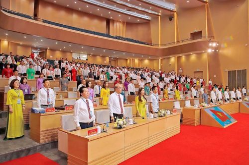 Các đại biểu tham dự đại hội.