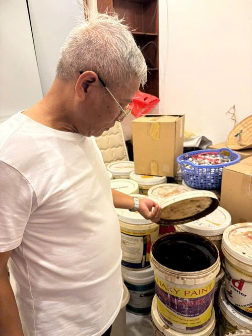 Nguyên liệu sản xuất tại khu vực sản xuất. (Ảnh: CACC)