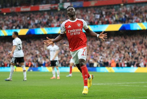  Saka đang bước vào giai đoạn chín của sự nghiệp khi liên tục ghi bàn và kiến tạo tại Champions League. Ở tuổi 24, anh được xem là nhân tố chủ lực trong kế hoạch dài hạn của “Pháo thủ”. 