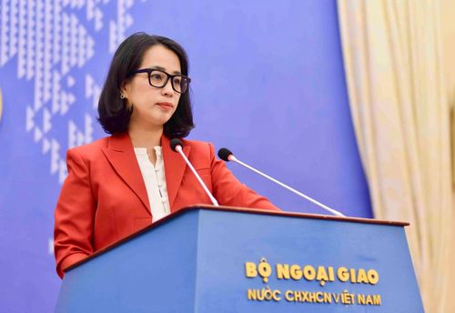 Người Phát ngôn Bộ Ngoại giao Việt Nam Phạm Thu Hằng. Ảnh: Bộ Ngoại giao.