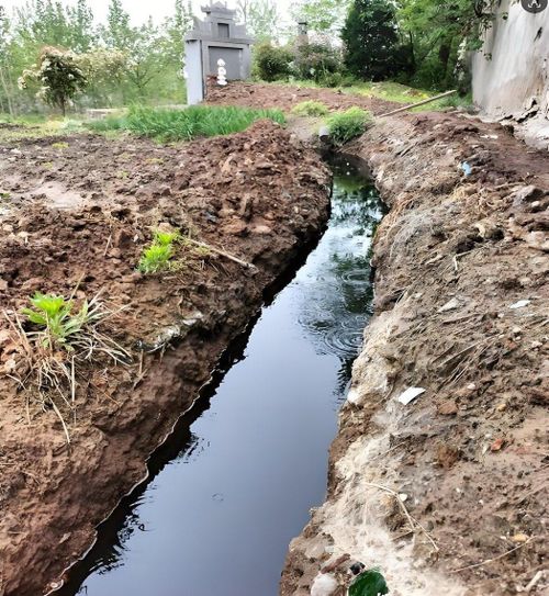  Nhà máy natri silicat Changsheng bị người dân phản ánh đã xả nước thải màu nâu đen như nước tương trong thời gian dài. 