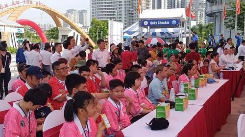 Tại ngày hội đã diễn ra nhiều hoạt động thiết thực cho trẻ em.