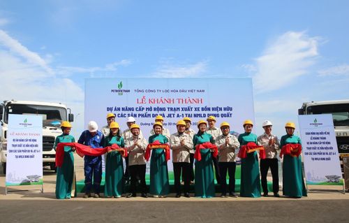 Lễ cắt băng khánh thành Dự án.