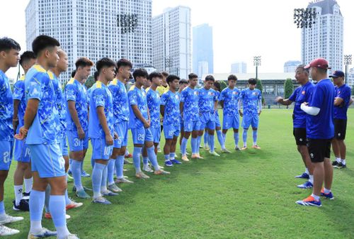 U19 Việt Nam sẵn sàng cho giải Đông Nam Á. Ảnh: VFF