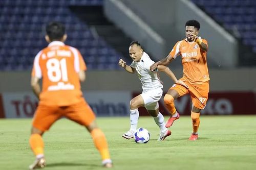 Hồng Lĩnh Hà Tĩnh sẽ tiếp đón SHB Đà Nẵng trong khuôn khổ vòng 25 LPBank V.League 1 - 2025/26. Ảnh: VPF.