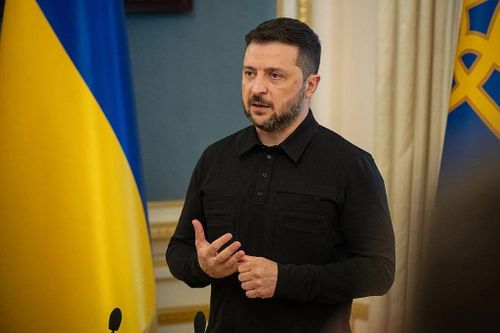 Tổng thống Ukraine Volodymyr Zelenskyy. Ảnh: Euronews