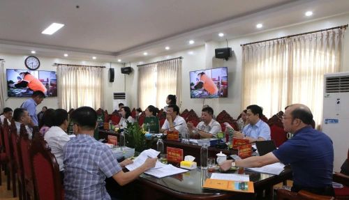 Toàn cảnh hội nghị đánh giá, phân hạng sản phẩm OCOP đợt 2 năm 2026.