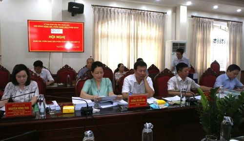 Thành viên hội đồng đánh giá, phân hạng sản phẩm OCOP tỉnh Thanh Hóa.