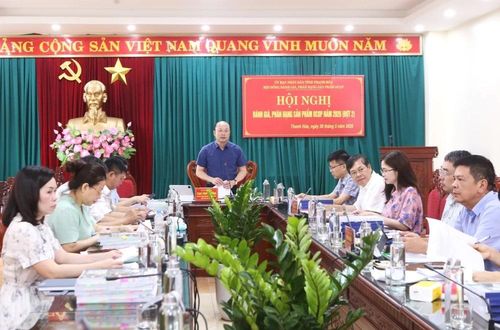 Đồng chí Cao Văn Cường, Tỉnh ủy viên, Phó Chủ tịch UBND tỉnh kết luận hội nghị.