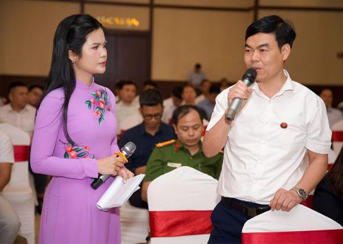  Ông Nguyễn Khắc Thụy, Quản trị trang Bắc Ninh Media chia sẻ về những thông tin tích cực có tác động xây dựng xã hội số lành mạnh. 