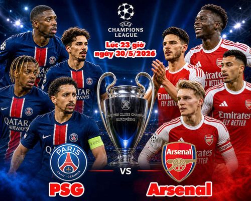 PSG được đánh giá nhỉnh hơn Arsenal ở trận chung kết Champions League 2025 - 2026