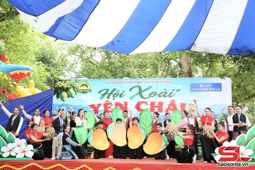 Tiết mục văn nghệ tại Ngày hội.