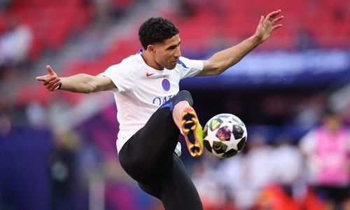 Hakimi trở lại là tin vui đối với Paris Saint-Germain. (Ảnh: Reuters)