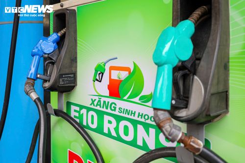 Xăng E10 được bán trên toàn quốc từ 1/6. (Ảnh: Minh Đức)
