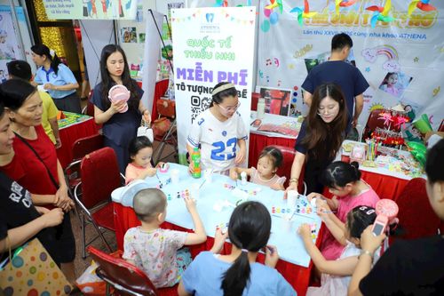 Nhiều hoạt động trải nghiệm cho thiếu nhi. Ảnh: BVHTTDL