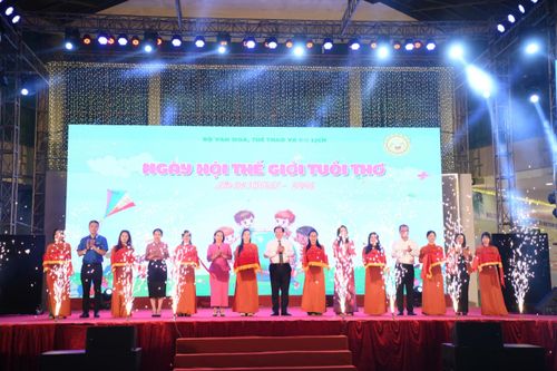 Khai mạc Ngày hội Thế giới tuổi thơ lần thứ XXVII - 2026 tại Hà Nội. Ảnh: BVHTTDL