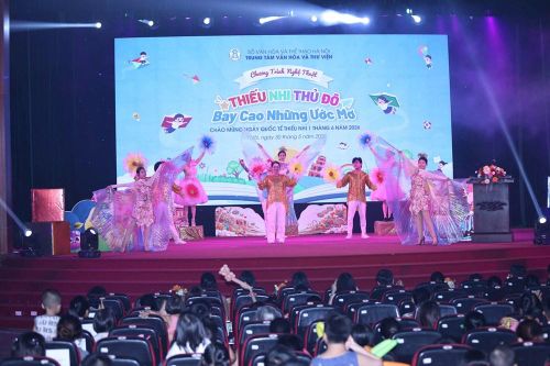 Những tiết mục nghệ thuật đặc sắc dành cho các em nhỏ tại chương trình