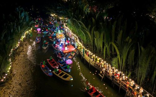 Lễ hội Hoa đăng - Huyền ảo đêm rừng dừa năm 2026 đã để lại nhiều ấn tượng đẹp trong lòng người dân và du khách