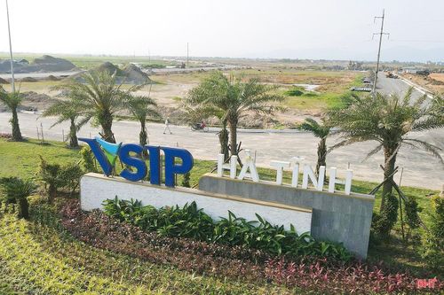Khu công nghiệp VSIP Hà Tĩnh là một trong những dự án tạo định hướng phát triển công nghiệp xanh cho tỉnh nhà.