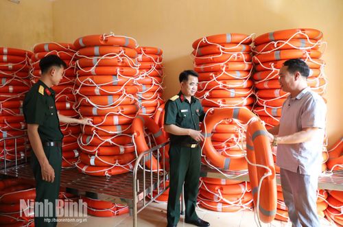 Công tác chuẩn bị vật tư theo phương châm “4 tại chỗ” được xã Rạng Đông triển khai chủ động, sát thực tế.