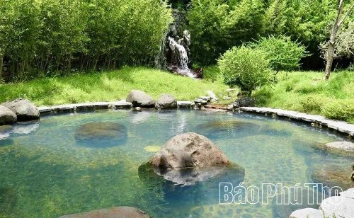 Xã Kim Bôi đang khai thác tài nguyên khoáng nóng quý giá gắn với phát triển du lịch nghỉ dưỡng.