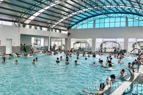 Điểm đến thu hút đông đảo du khách đến trải nghiệm sản phẩm du lịch nghỉ dưỡng, chăm sóc sức khỏe.