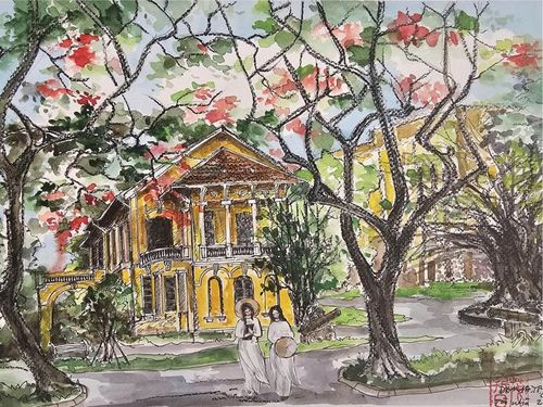 Tòa nhà 23 - 25 Lê Lợi với sự cổ kính, sang trọng 