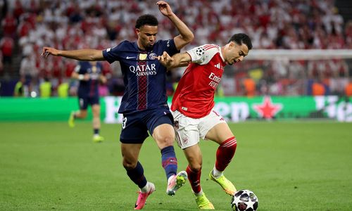 PSG và Arsenal bất phân thắng bại sau 120 phút. (Ảnh: Reuters)