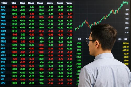 Chứng khoán được dự báo còn rung lắc, chuyên gia khuyến cáo nhà đầu tư hạn chế mua đuổi. (Ảnh minh họa).