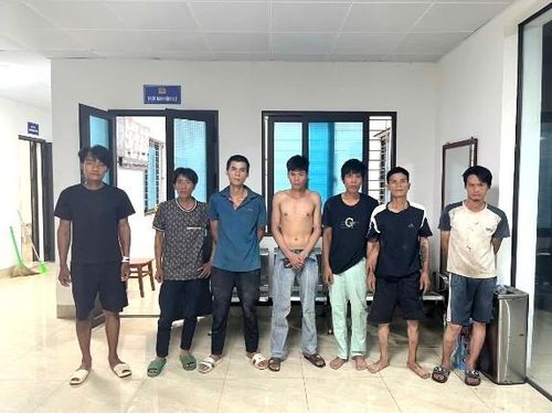 Các đối tượng trong vụ tàng trữ và mua bán trái phép chất ma túy. Ảnh: Cơ quan Công an.
