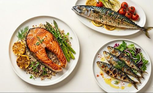 Nên kết hợp hài hòa nguồn omega-3 từ hải sản và thực vật.