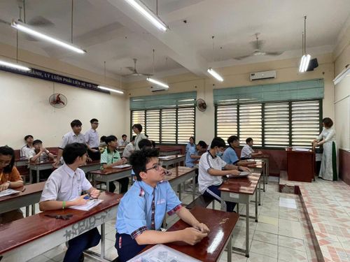 Thí sinh dự thi vào lớp 10 THPT tại TPHCM năm 2026. Ảnh: Đoàn Đại Trí.