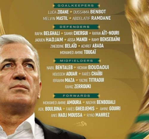 Tại World Cup, Algeria cùng bảng với Argentina, Áo và Jordan.