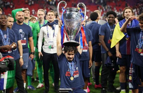 Vitinha đã có hai chức vô địch Champions League.