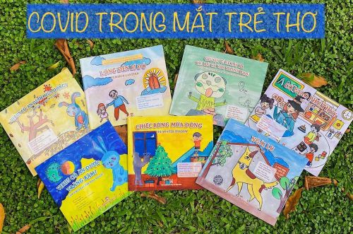 Bộ sách “Covid trong mắt trẻ thơ”