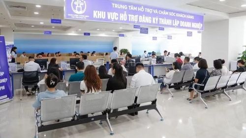 Khu vực tư vấn hỗ trợ đăng ký thành lập doanh nghiệp miễn phí tại Trung tâm phục vụ hành chính công thành phố Hà Nội