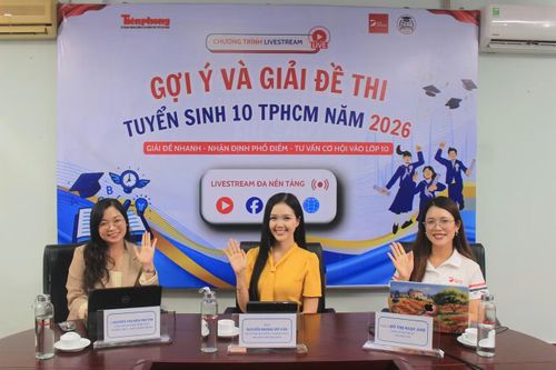 Hơn 151.000 học sinh TPHCM bước vào kỳ thi tuyển sinh lớp 10 công lập trong hai ngày 1 và 2/6. Đây được xem là một trong những kỳ thi có tính cạnh tranh cao nhất cả nước khi dự kiến có hơn 30.000 thí sinh không có suất vào trường công lập. Đồng hành cùng thí sinh và phụ huynh trong kỳ thi quan trọng này, Báo Tiền Phong tổ chức chuỗi livestream đặc biệt với chủ đề Gợi ý và giải đề thi tuyển sinh lớp 10 TPHCM năm 2026.