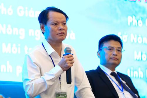 Ông Phan Văn Mỹ - Phó Giám đốc Sở Nông nghiệp và Môi trường TP.Đà Nẵng, chia sẻ tại hội thảo.