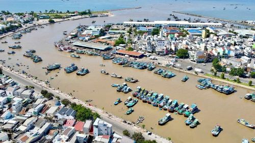 Cảng cá Phan Thiết.