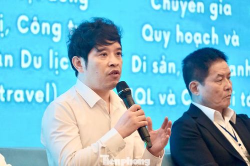 PGS.TS Nguyễn Đình Thọ - Phó Viện trưởng Viện Chiến lược, Chính sách nông nghiệp và môi trường, chia sẻ tại hội thảo.