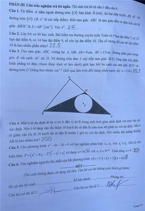 Dưới đây là đáp án tham khảo do Tuyensinh247 thực hiện: