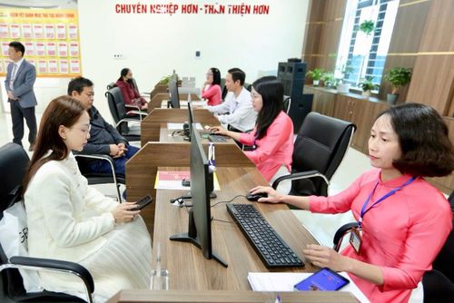 Các Trung tâm Phục vụ hành chính công cấp xã tại Thanh Hóa đã tiếp nhận hơn 912 nghìn hồ sơ, tỷ lệ giải quyết đúng hạn đạt 99,05%