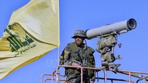 Tay súng Hezbollah ở Liban. Ảnh: IRNA/TTXVN