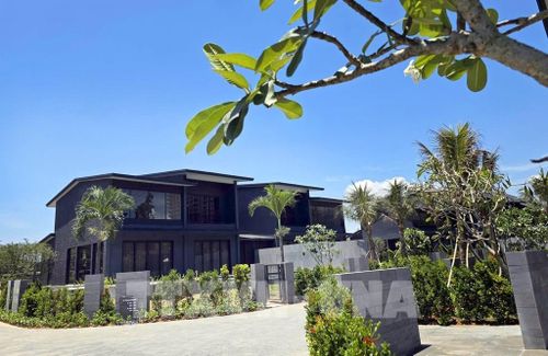 Khu biệt thự nghỉ dưỡng cao cấp Mikazuki Villas - The Ryokan. Ảnh: Trần Lê Lâm - TTXVN