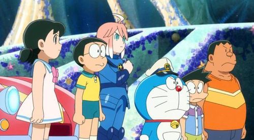 Chuyến phiêu lưu dưới lòng biển sâu huyền bí của Doraemon Movie 45 đã mở ra không gian điện ảnh sống động, lôi cuốn khán giả mọi lứa tuổi. Ảnh: NSX