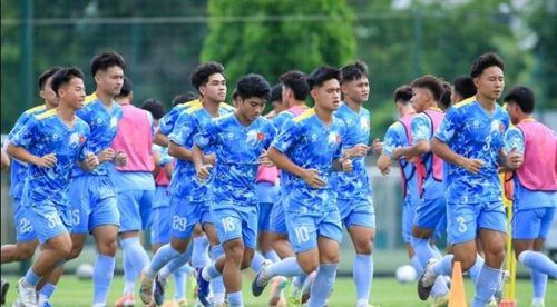 U19 Việt Nam sẵn sàng cho trận ra quân.