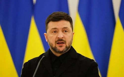 Tổng thống Ukraine Volodymyr Zelensky. Ảnh: AFP