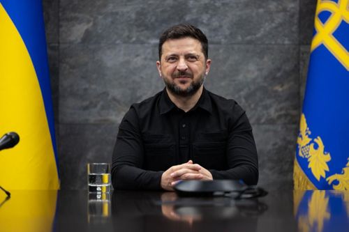 Tổng thống Ukraine Volodymyr Zelensky. Ảnh: X/@ZelenskyyUa